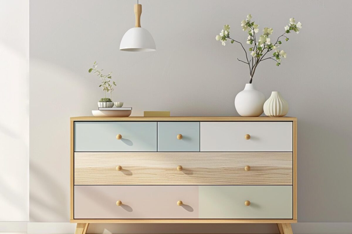 Najlepsze komody w stylu skandynawskim do małych mieszkań na 2025 rok.