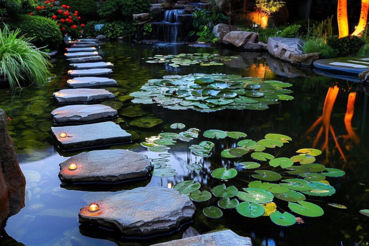 jakie oświetlenie LED wybrać do przestrzeni nad oczkami wodnymi?