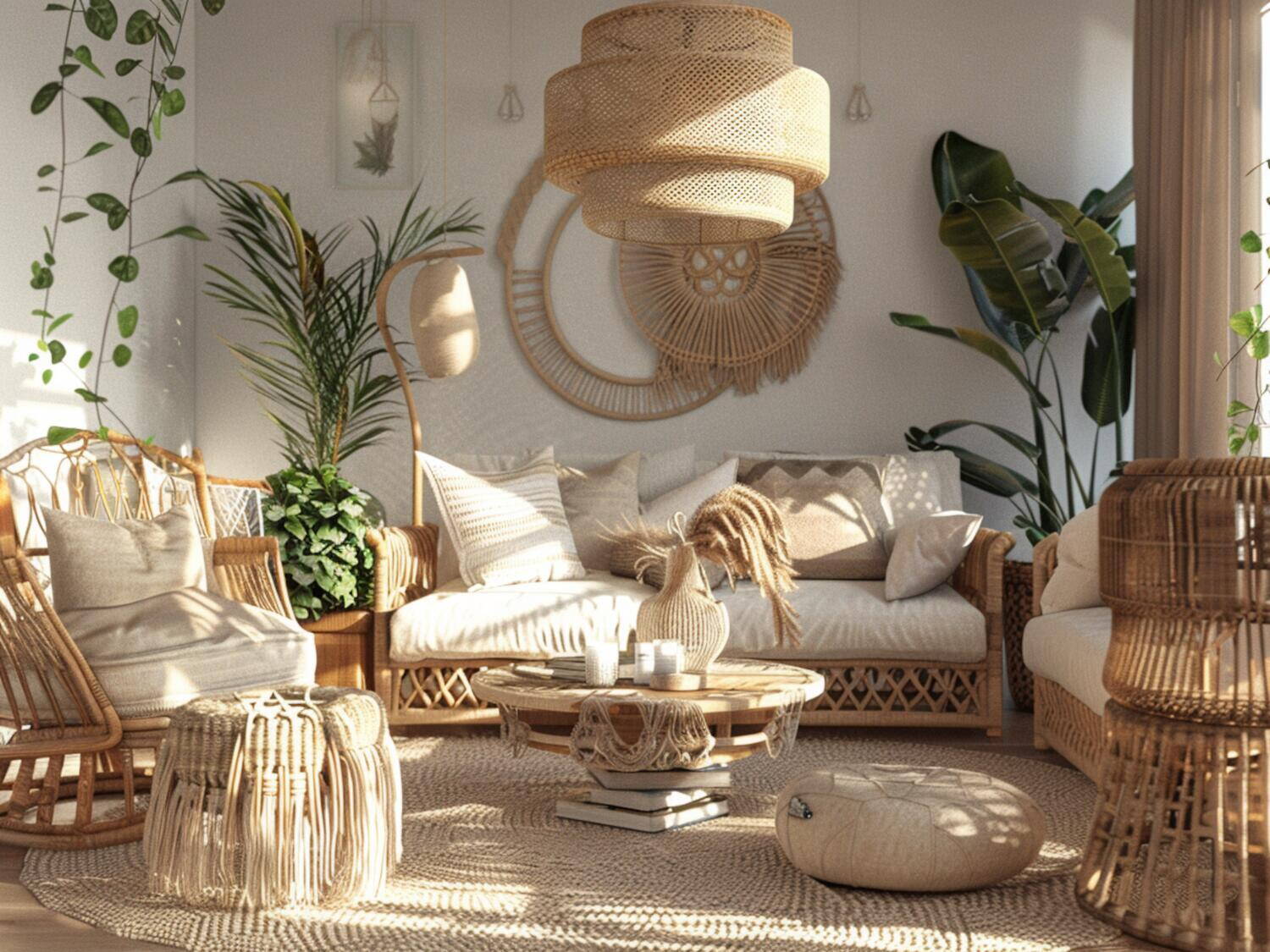 Jak dopasować meble do wnętrza w stylu skandynawskim z motywami boho?