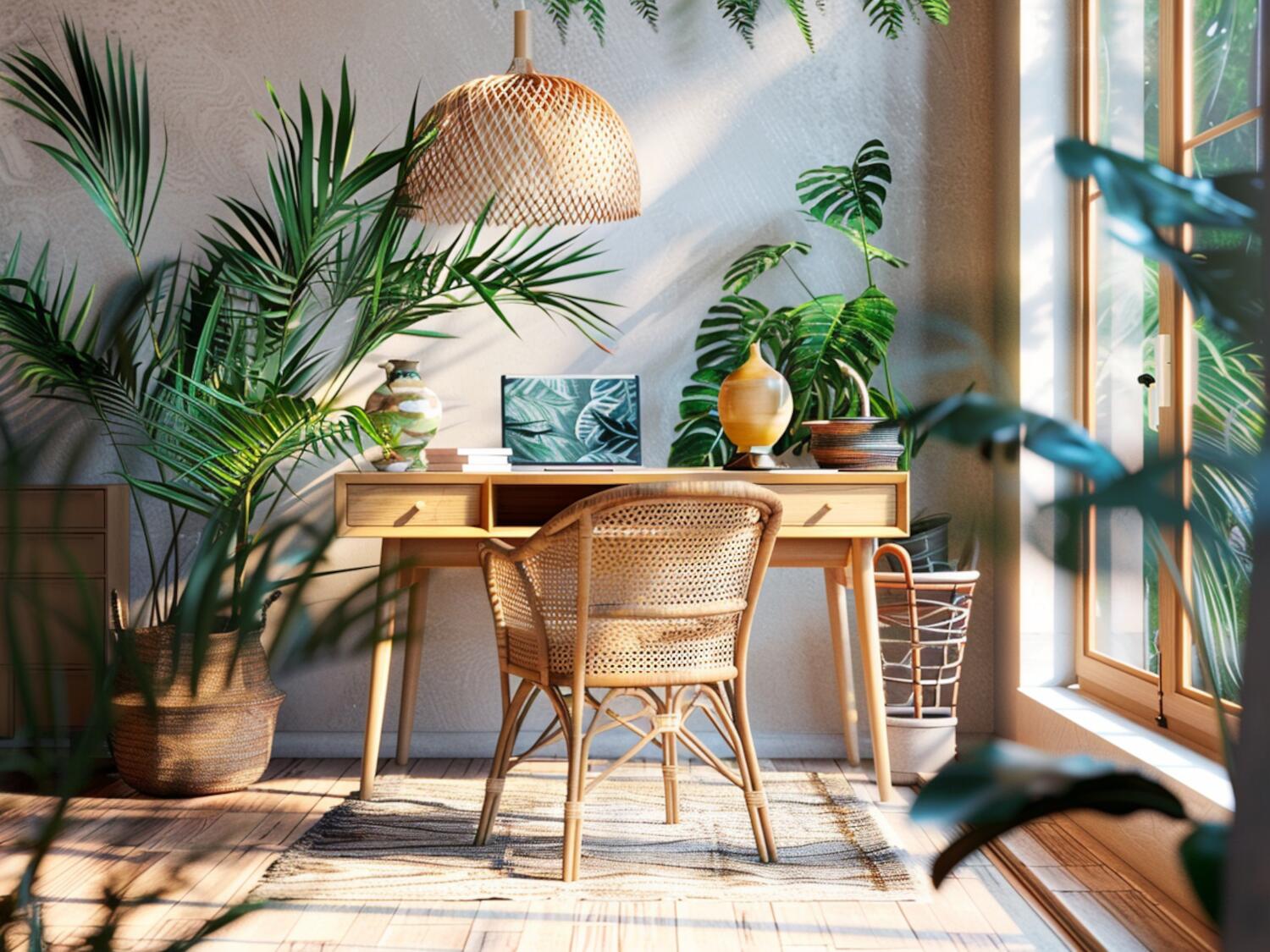 10 inspiracji na urządzenie kuchni w stylu eco-friendly z bambusowymi meblami