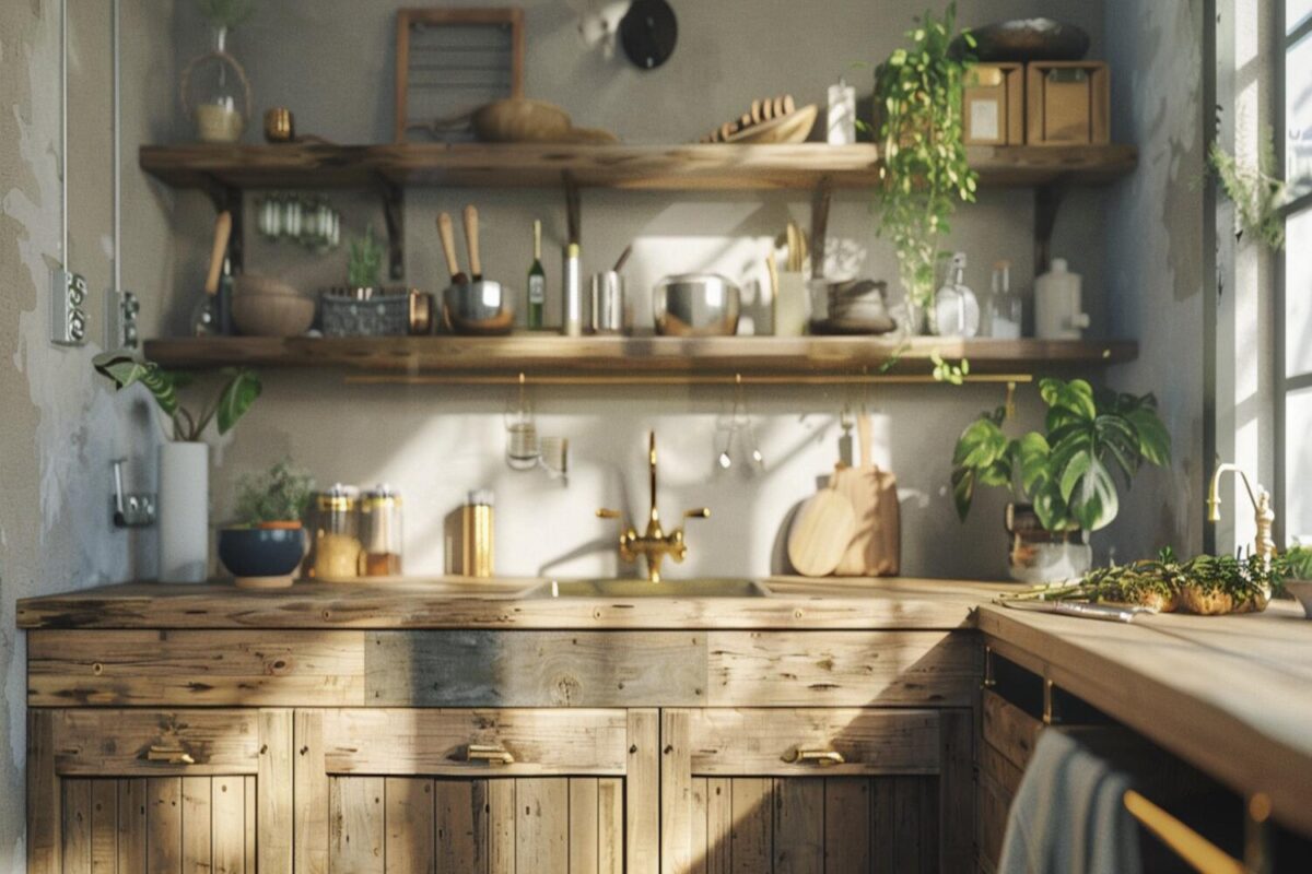 Jak zorganizować przechowywanie w kuchni z wykorzystaniem mebli z recyklingu?
