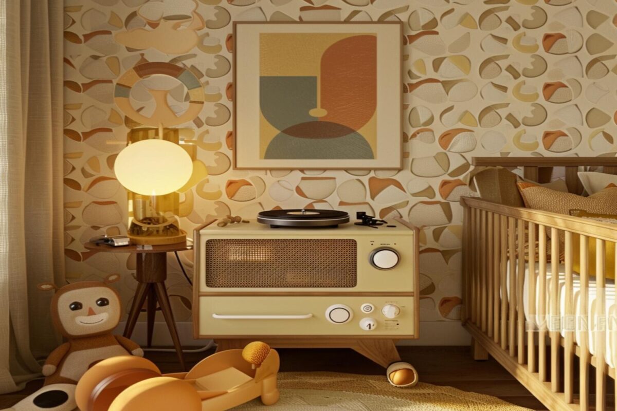 10 inspiracji na urządzenie pokoju dziecięcego w stylu retro z nowoczesnymi akcentami.