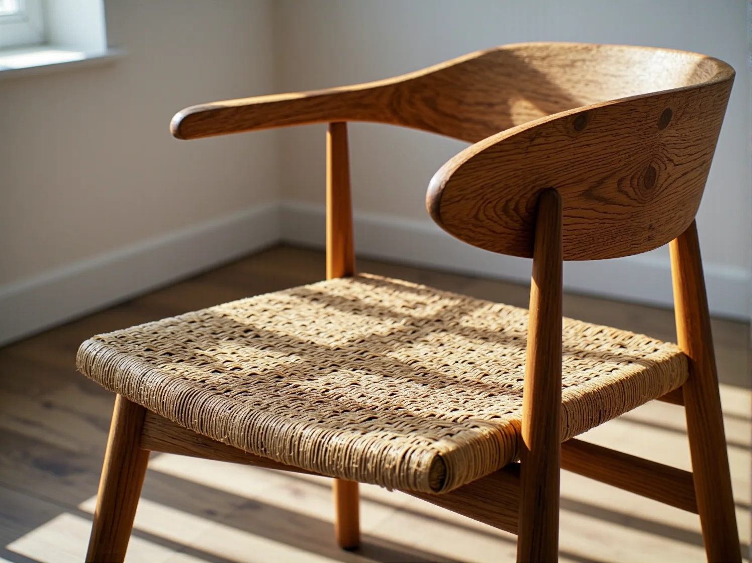 Ekologiczne meble z jasnego drewna dębowego jako główny trend wnętrzarski 2026 roku.