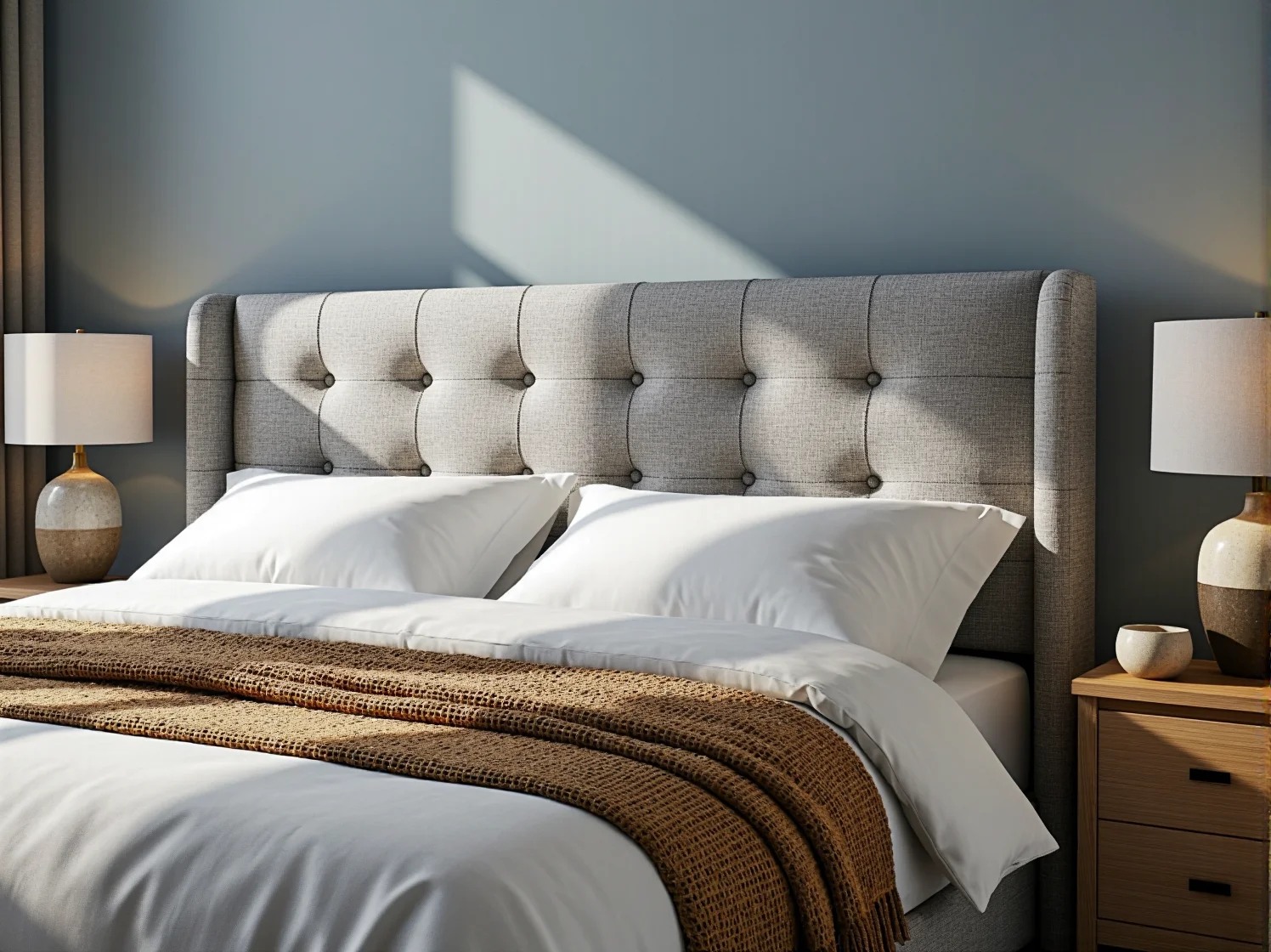 Ekologiczne materiały tapicerskie z recyklingu, zrównoważone trendy wnętrzarskie.