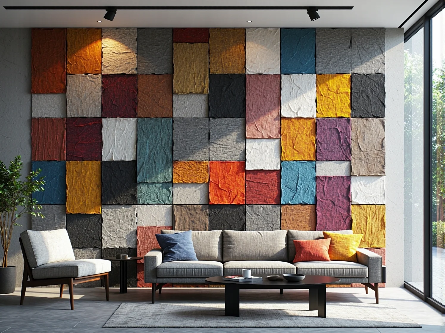 Eksperymentalna forma mebla wykonana z trwałych i nowoczesnych materiałów kompozytowych.