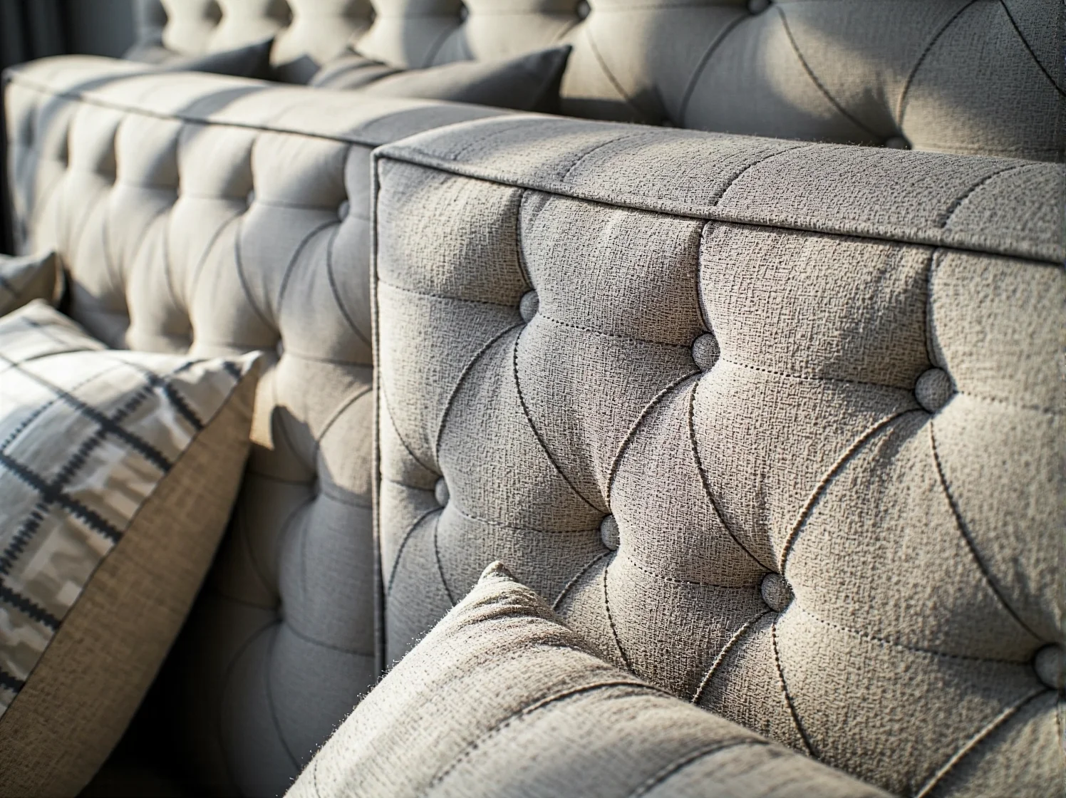 Zbliżenie na pilota sterującego funkcją masażu w komfortowym łóżku kontynentalnym.